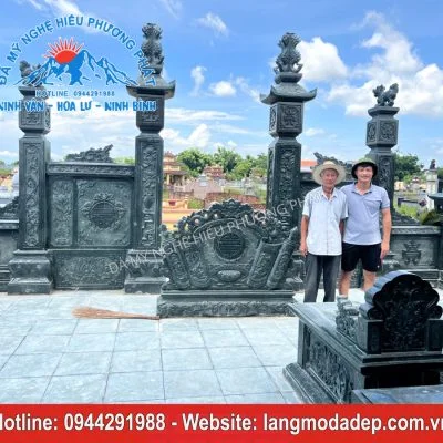 Mẫu cổng đá mã số MC01