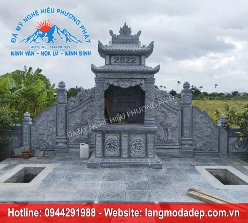 Mẫu lăng thờ cánh mã số LTC32