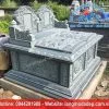 Mẫu mộ đá Hai mái mã số HM02