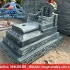 Mộ đá tam cấp - mộ đá không mái 05