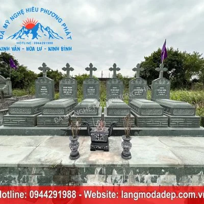 Mẫu mộ đôi mã số MĐ02