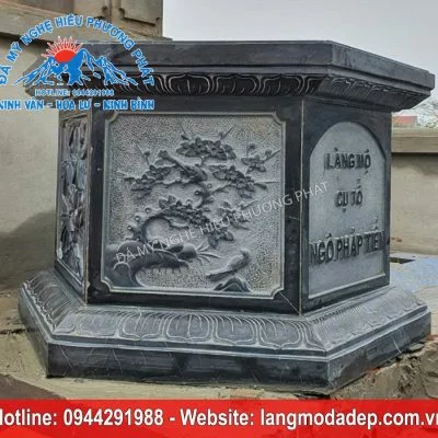 Mẫu mộ lục giác đá 01, Mộ đá lục lăng