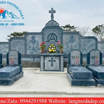 Mộ Đá Công Giáo Cao Cấp - Thể Hiện Sự Tinh Tế, Sang Trọng