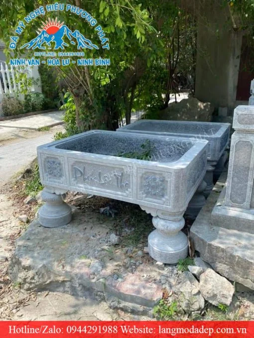 Chậu cảnh đá tự nhiên mã số 03
