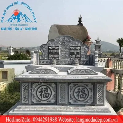 Mẫu mộ đôi mã số MĐ10