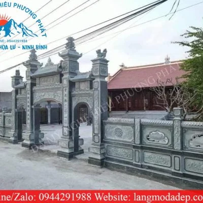 Mẫu cổng đá mã số MC15