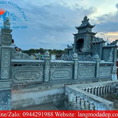 Mẫu lăng thờ cánh mã số LTC23