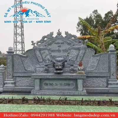 Mẫu cuốn thư đá mã số CT15