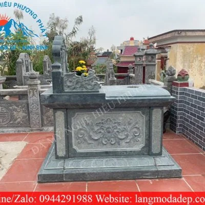 Mẫu mộ bành đá mã số MB14