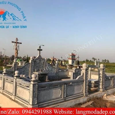 Mẫu mộ đá công giáo mã số CG16