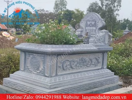Mẫu mộ bành đá mã số MB07