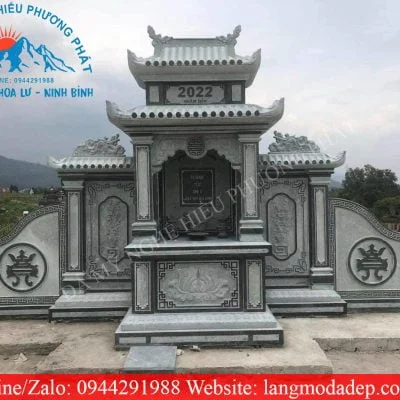 Mẫu lăng thờ cánh mã số LTC18