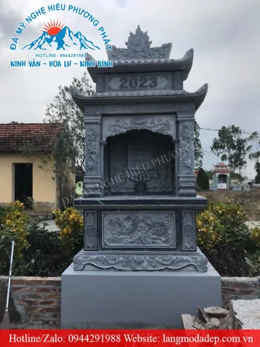 Mẫu lăng thờ đơn mã số LTĐ04