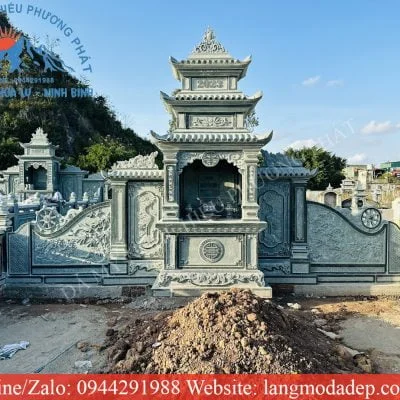 Mẫu lăng thờ cánh mã số LTC07