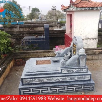 Mẫu mộ bành đá mã số MB06