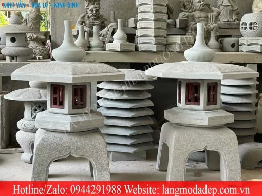 Mẫu đèn đá trang trí mã số 01