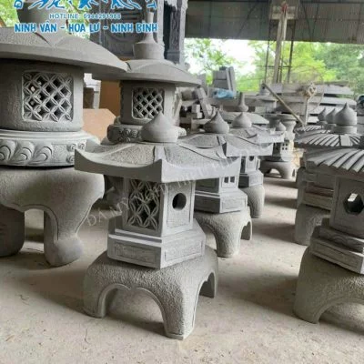 Mẫu đèn đá trang trí mã số 01