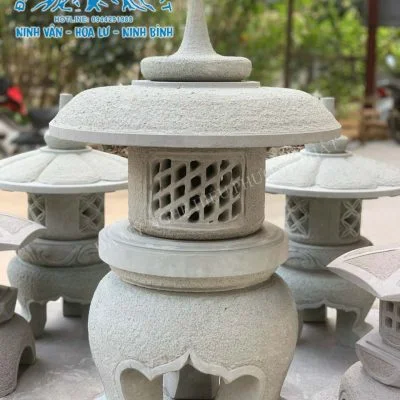 Mẫu đèn đá trang trí mã số 01