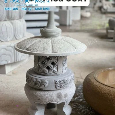 Mẫu đèn đá trang trí mã số 01
