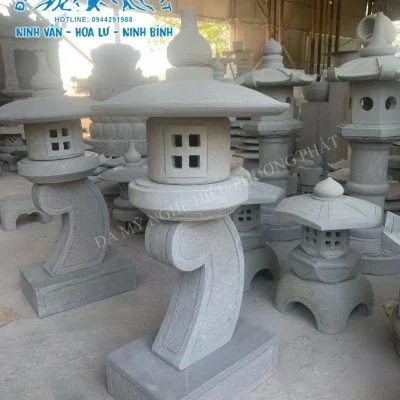 Mẫu đèn đá trang trí mã số 01