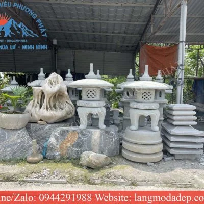 Mẫu đèn đá trang trí mã số 01